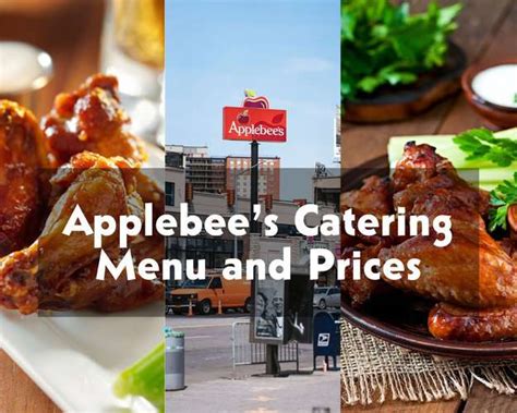 Online Ordering. . Applebees catering menu